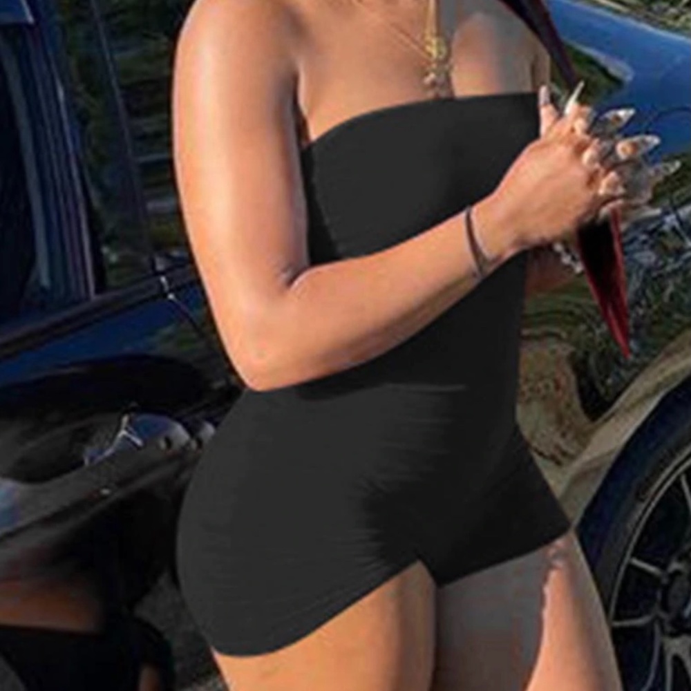 Tube top shorts all into one